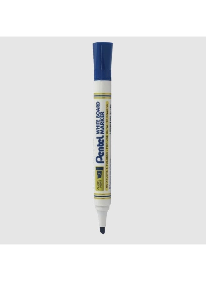 Pentel Chisel Tip Blue Whiteboard Marker