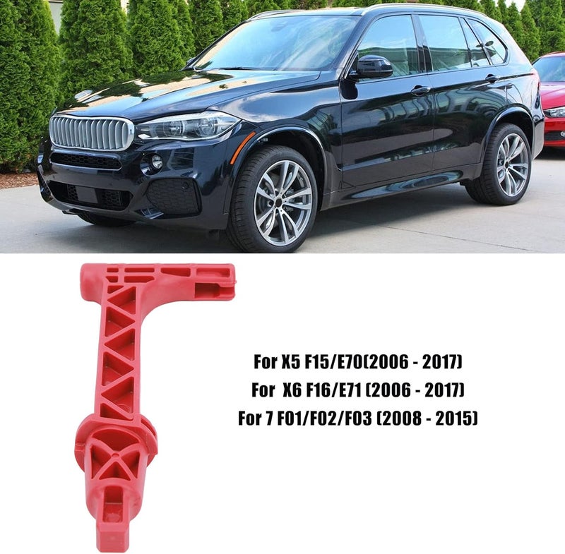 Naroote Red Parking Brake Release Handle - Simple Installation Emergency Release for Car - Image 2