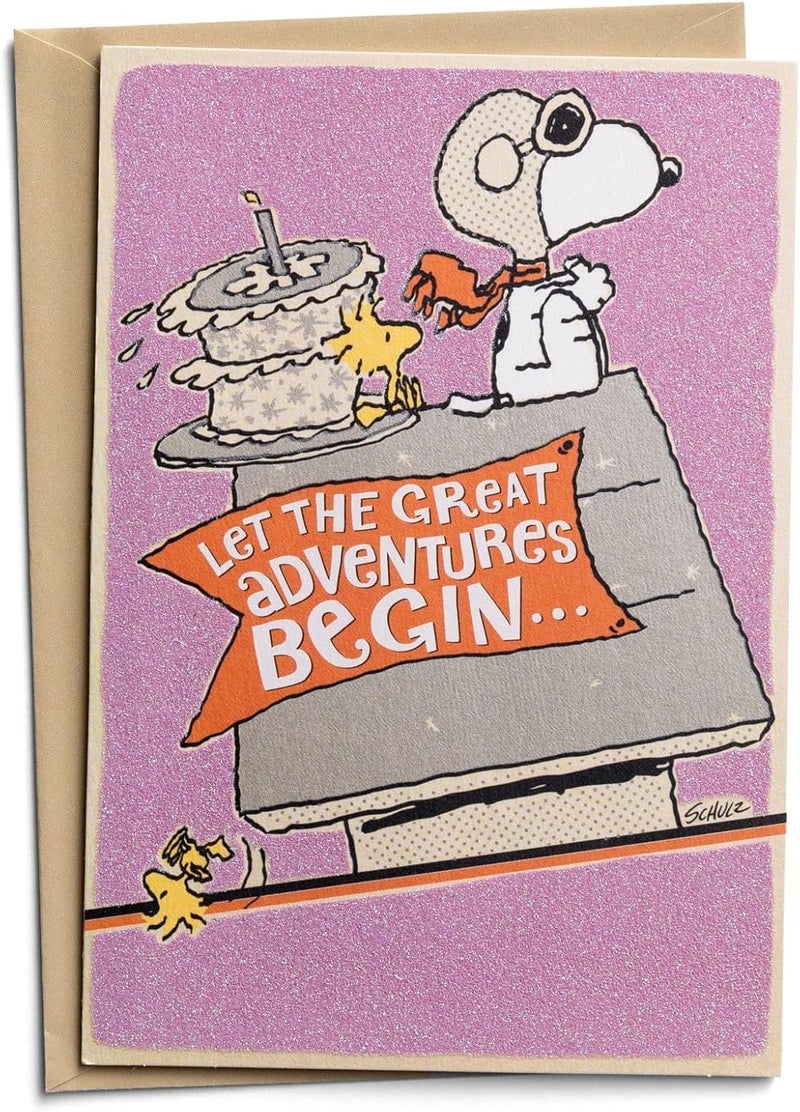 DaySpring  Peanuts Birthday  8 Greeting Card Assortment With Envelopes - Image 3