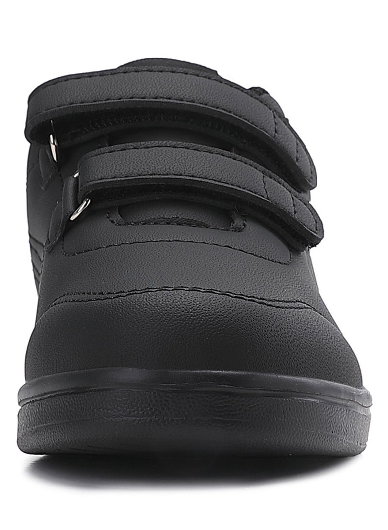 سكاي فيو أحذية رياضية للأولاد والبنات مزودة بخطاف وحلقة من الجلد للأطفال، خفيفة الوزن وجيدة التهوية، أحذية رياضية للجري للجنسين، أحذية مدرسية للأطفال - Image 3