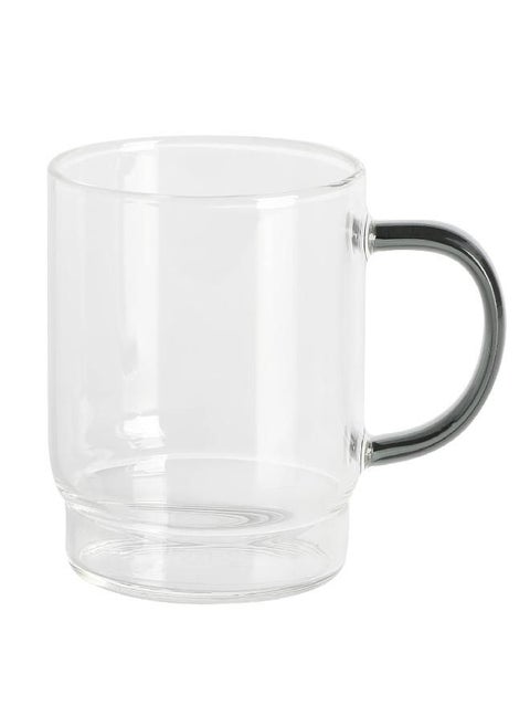 Gibson Soho Lounge Stackable Glass Espresso Cups with Rack, Glass, 4-Piece, 3.8oz