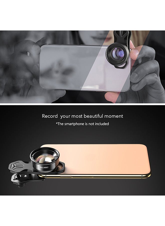 APEXEL APL-HB100mm Universal Smartphone Macro Lens 4K HD Phone Camera Lens No Distortion Blurry Background Compatible with iPhone 11/XS/XS Max/XR/X/8/8 Plus  - Image 2