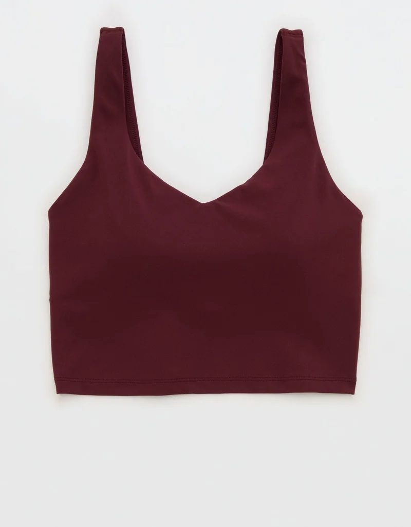 Aerie OFFLINE By Aerie Real Me Low Key Longline Sports Bra