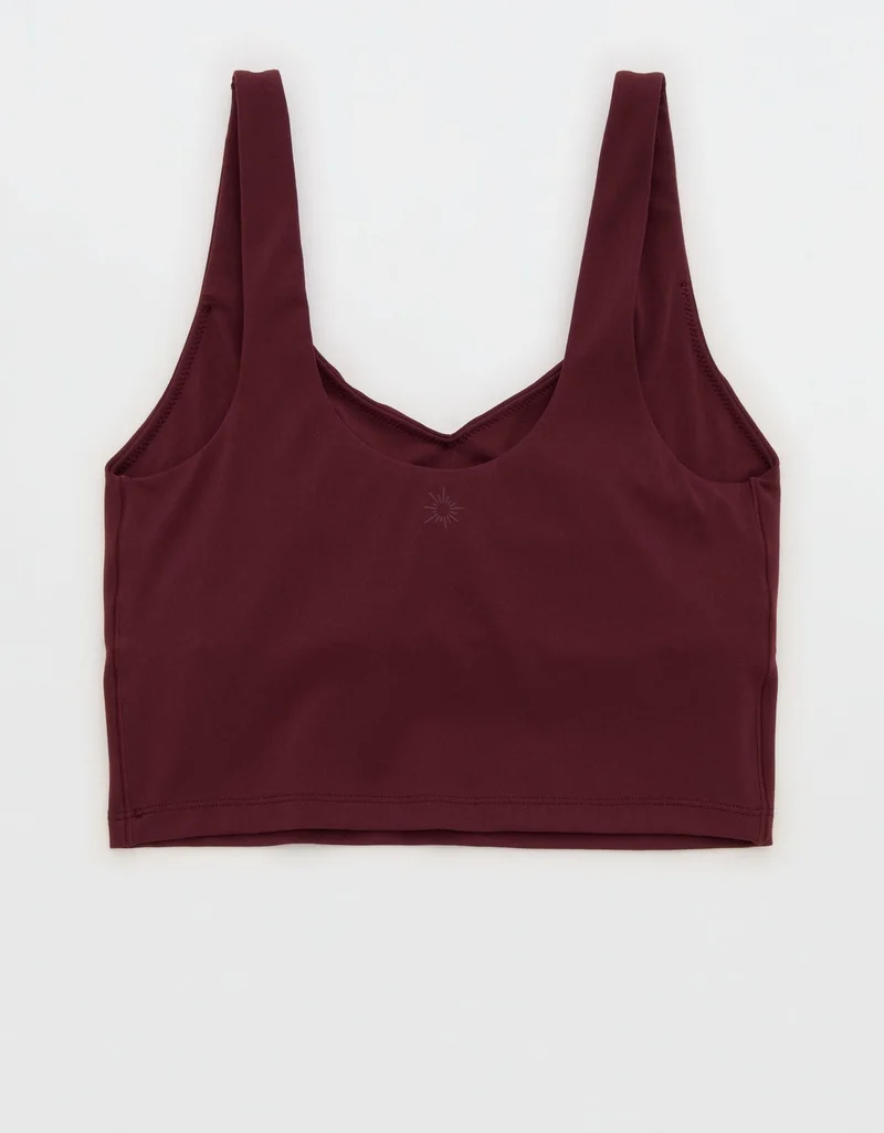 Aerie OFFLINE By Aerie Real Me Low Key Longline Sports Bra