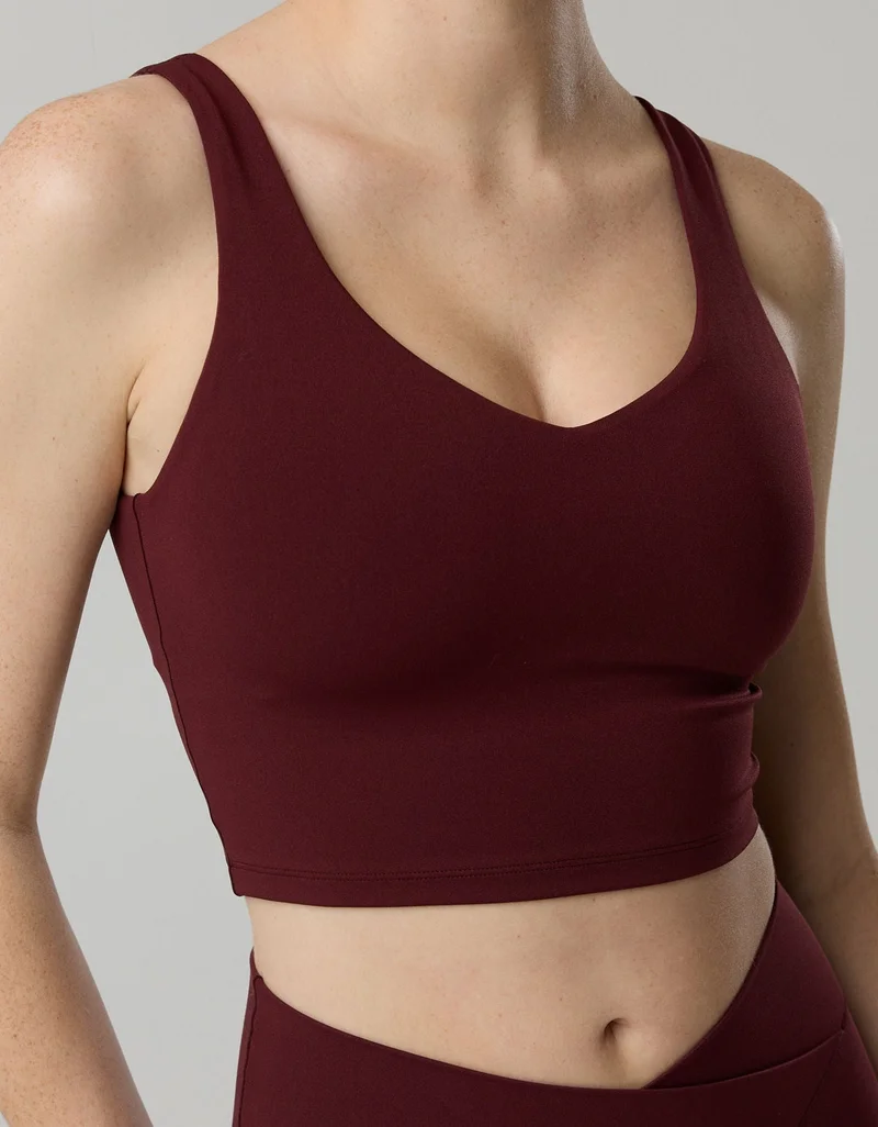 Aerie  OFFLINE By Aerie Real Me Low Key Longline Sports Bra for Women | Best Price UAE