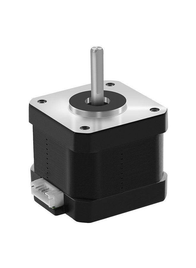 Generic - 42 Stepper Motor 2 Phase 0.9 Degree Step Angle Low Noise 17HS4401S Stepping Motor with 1m Cable for CNC 3D Printer - Image 1
