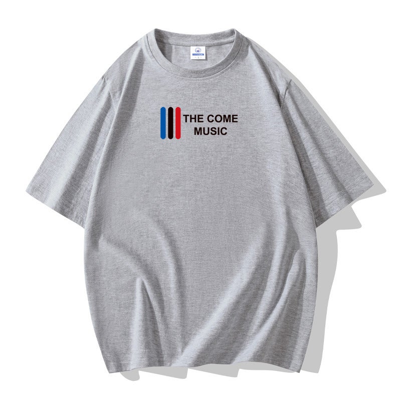 Men'S Short-Sleeved T-Shirt Men'S Pure Cotton Summer Trendy Brand Clothes Students Loose Half-Sleeved Teenagers Large Size Men'S T-Shirt - Image 4