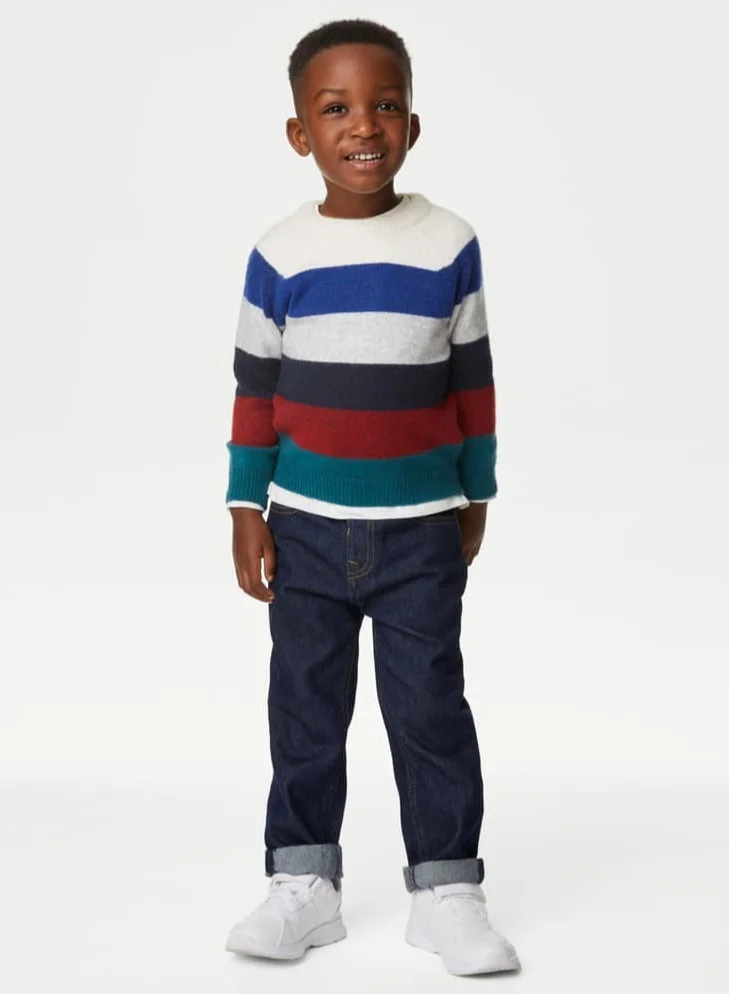 Marks & Spencer Kids Floral Knitted Sweater