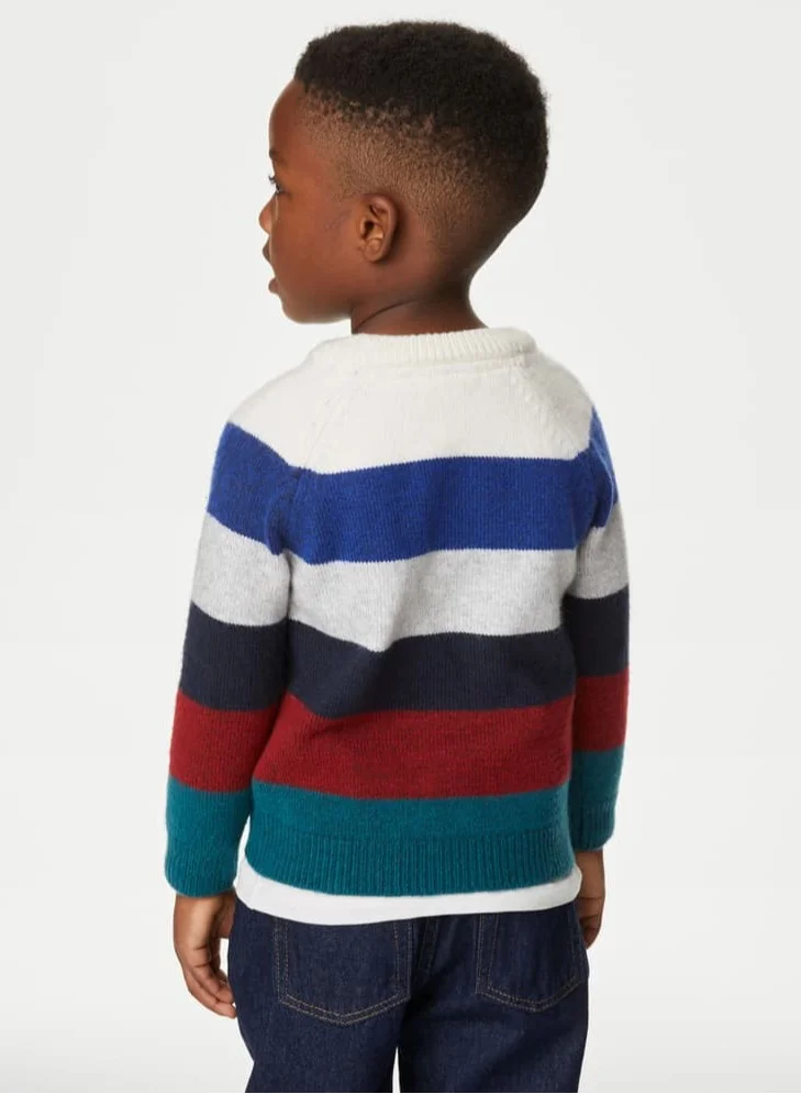 Marks & Spencer Kids Floral Knitted Sweater