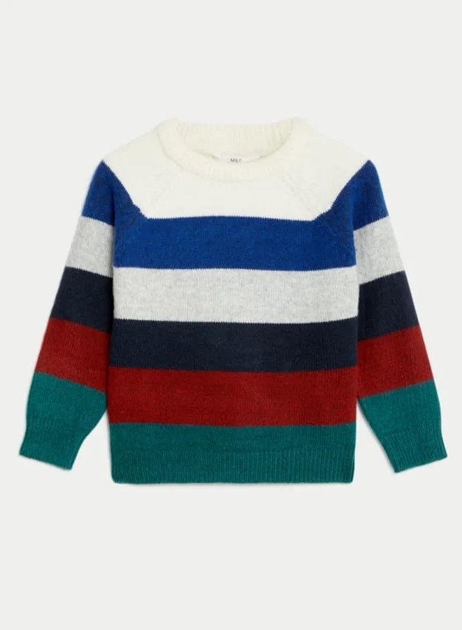 Marks & Spencer Kids Floral Knitted Sweater