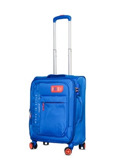 Skybags Vanguard Cabin-20 Inch Luggage with Anti Theft Zipper | TSA Lock| Smooth Dual Wheels| Wet Pouch for toiletries| Blue  - Image 2