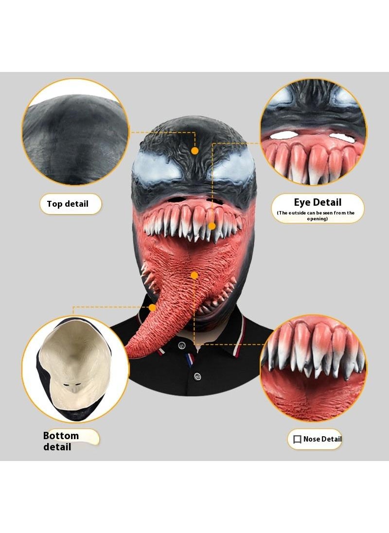 Y&D Marvel Comics Venom Head Cover Mask Children Adult Costume Props For Comic Con Party Masquerade  - Image 2