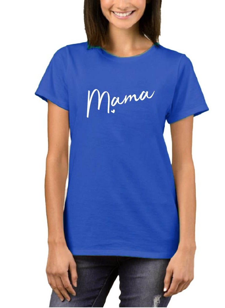 PRINTSHOP4ME Mother’s Day Mama Printed T-Shirt - T-Shirt Gift from Kid’s Daughter Son - Best Mother's Day Tshirt - Great Gift for Moms - Gift for Mother's Day - Image 1