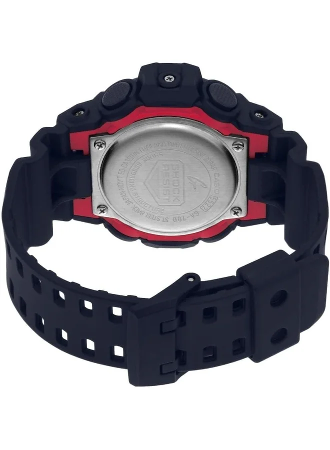 G-SHOCK Men's Men's Resin Analog-Digital Watch GA-700-1A - 53.4 mm