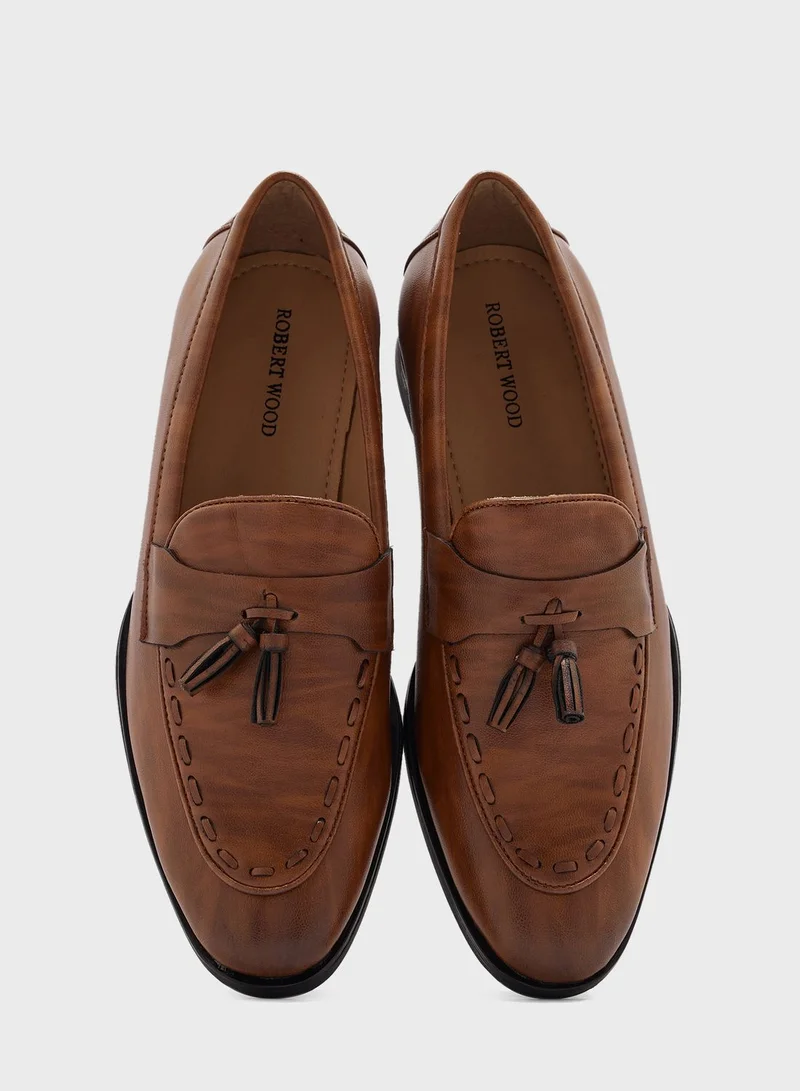 Robert Wood Classic Tassel Formal Slip Ons