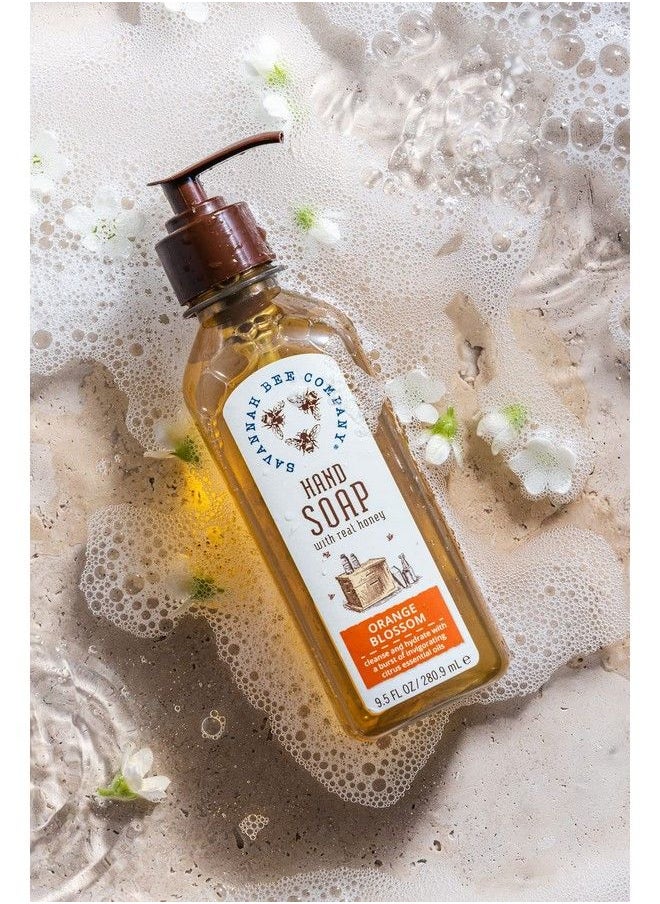 Savannah Bee Company Savannah Bee Co Orange Blossom Liquid Hand Soap 9.5 Fz  - Image 3
