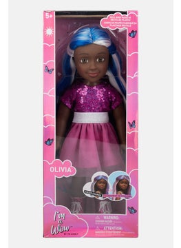 I'm A Girly IM A Wow Olivia The Ballerina Doll, Pink Combo  - Image 1
