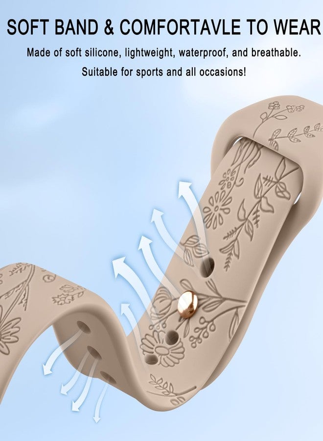 Meliya ID208 Plus Smart Watch Bands, Soft Silicone Sport Quick Released Replacement Strap for Fitpolo/Quican/Aeac/Tensky ID208 Plus Watch Bands (Pink+Starlight+Smoke Purple) - Image 3