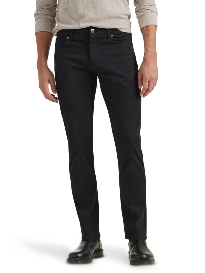Lee Men's Extreme Motion Straight Taper Jean Black 40W x 34L - Image 1