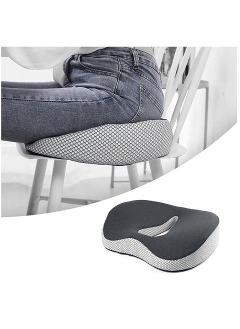 Memory Foam Seat Cushion for Pressure Relief Tailbone Pain Sciatica and Back Pain Relief Seat Cushion