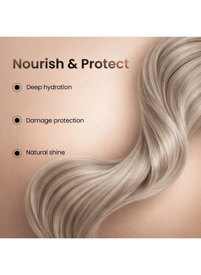 Argan Coloring Oil Kit Light Ash Blond 8.1 75Ml - Image 3