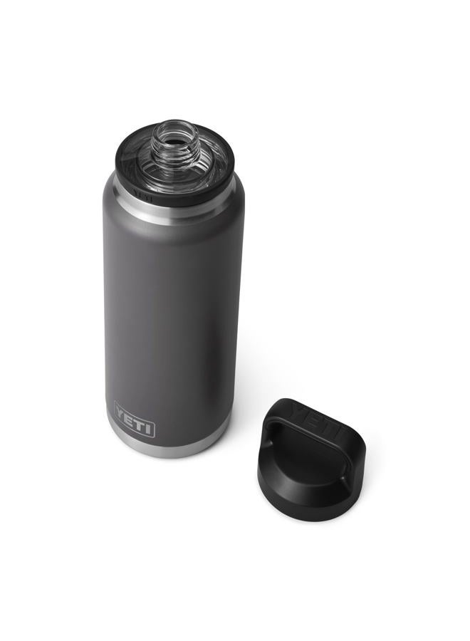 YETI Rambler 1L Leak Proof Vacuum Insulated Stainless Steel Bottle with Chug, Graphite - Image 3