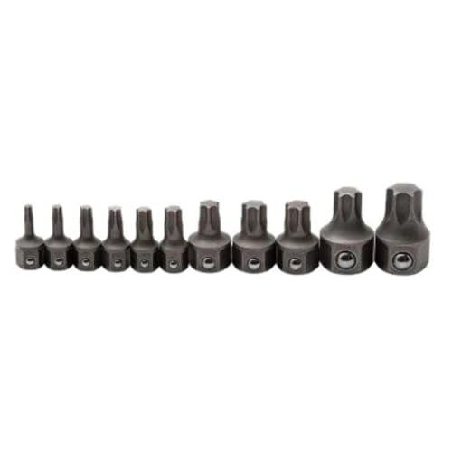 GEARWRENCH 11 Pc Torx Insert Bit Set for 6 12 Pt Wrenches 81560