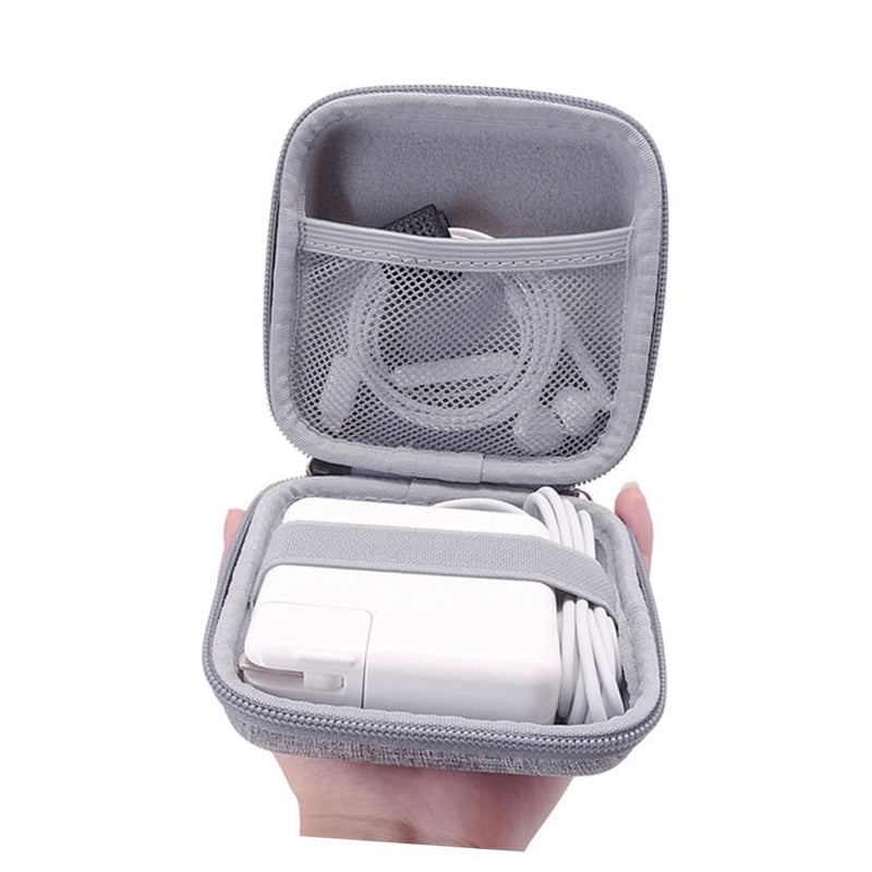 Multi Partition Electronic Organizer Bag Lightweight Travel Cable Storage Case - Image 5