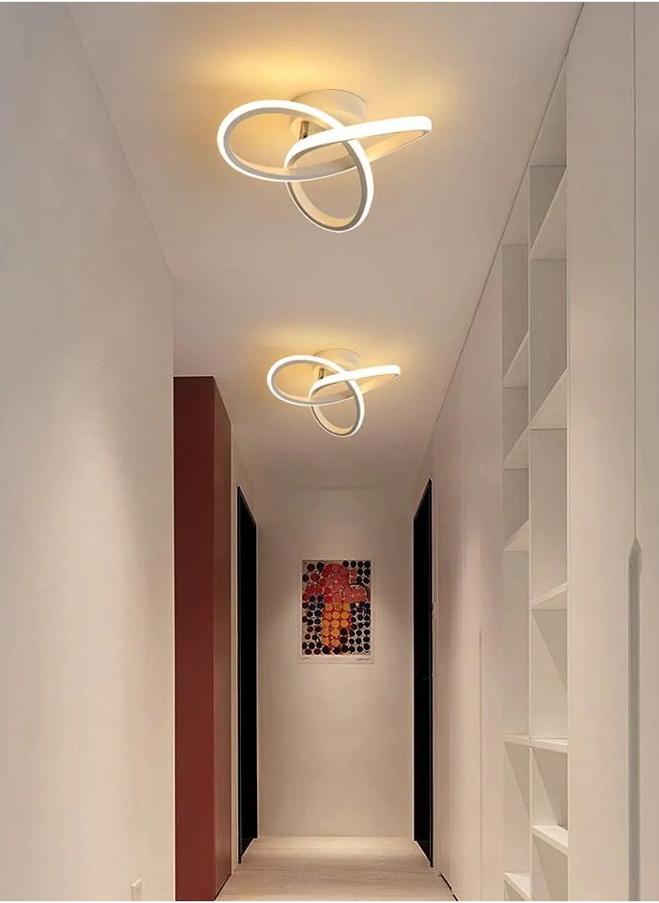 Modern LED Ceiling Light Acrylic Warm Light