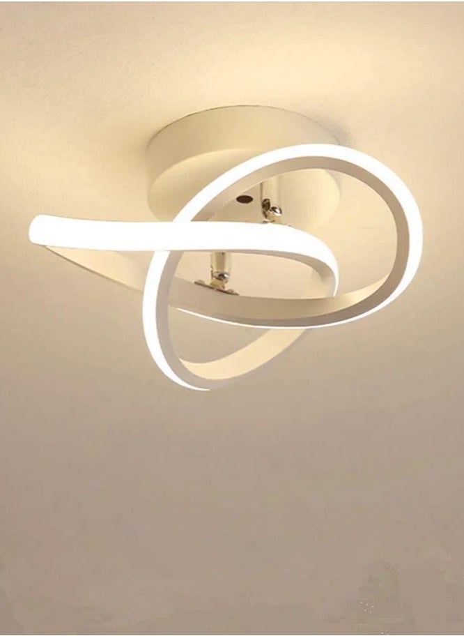Modern LED Ceiling Light Acrylic Warm Light