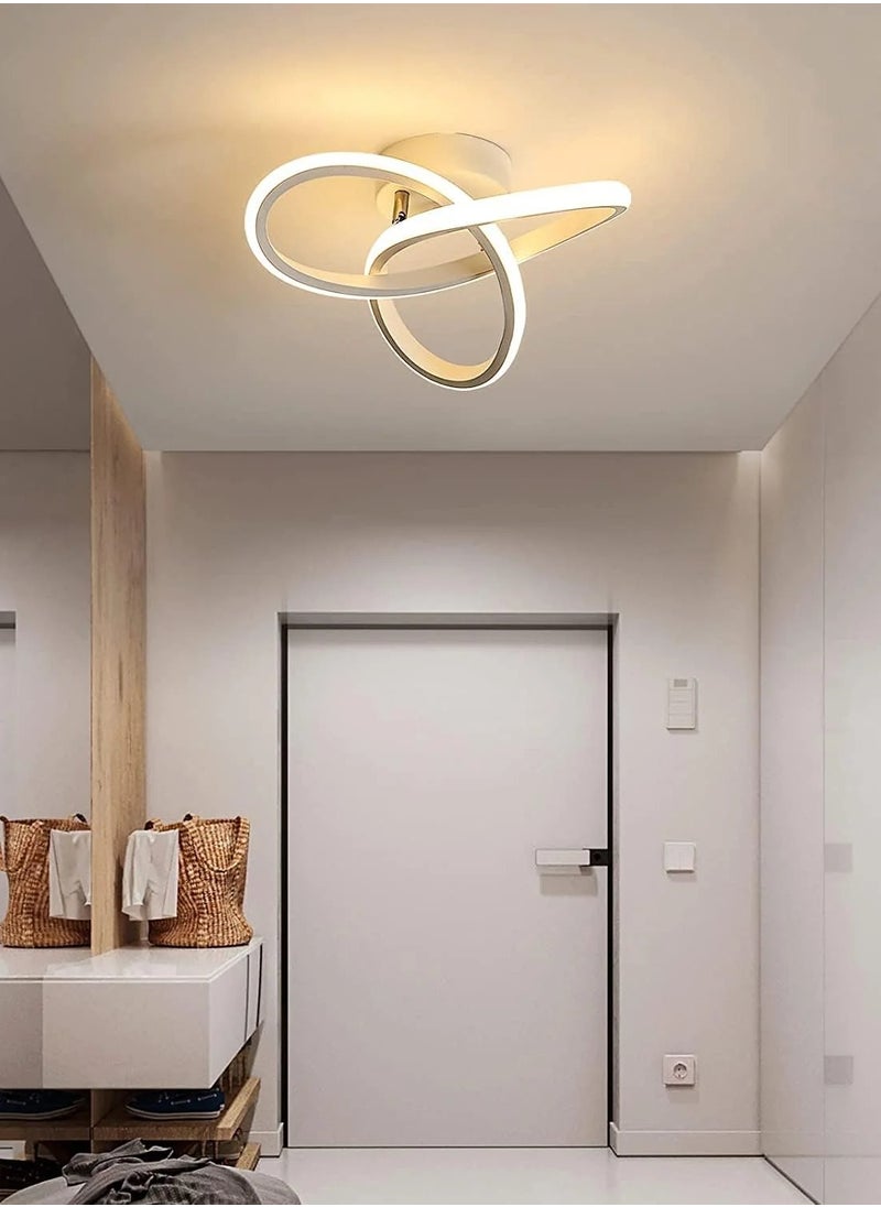 Modern LED Ceiling Light Acrylic Warm Light