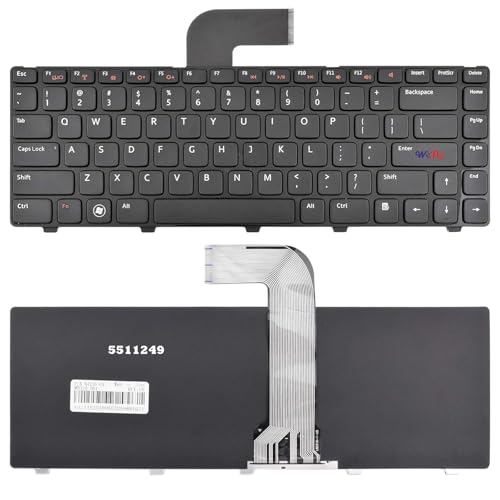 Wefly Laptop Keyboard Compatible for Dell Inspiron 14 3420 14R 5420 15 3520 15R 5520 SE 7420 SE 7520 Series Keyboard - Image 1