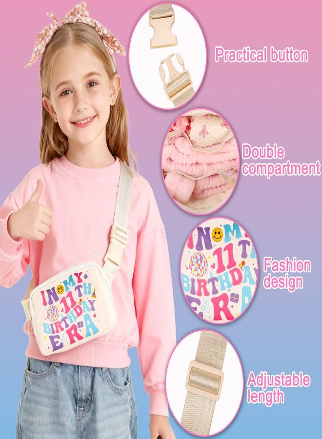 Giftota 11 Year Old Girl Birthday Gifts, Gifts for 11 Year Old Girl 11th Birthday Gift for Girls, Tween Gift Set with Tumbler, Bracelet, Socks, Scrunchie, Fanny Pack for Daughter, Sister, Niece, Preteen - Image 3