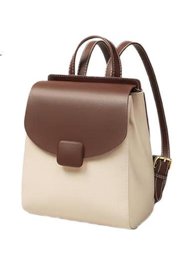 Yuyula Leather Backpack For Women, Large Capacity, Light Luxury, Stylish Travel Laptop Bag, School Bag, Birthday Gift For Girlfriend - Image 2