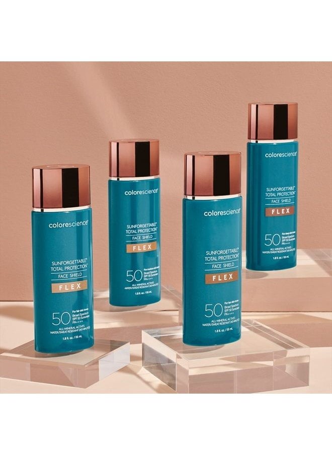 Colorescience - Total Protection Face Shield Flex SPF 50, Zinc Oxide Formula, Fair, 1.8 fl. oz. - Image 1
