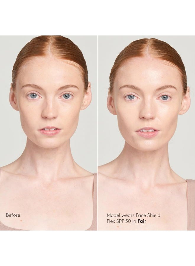 Colorescience واقي الوجه الكامل للحماية من أشعة الشمس SPF 50، تركيبة أكسيد الزنك، فاتح، 1.8 أونصة سائلة. - Image 4