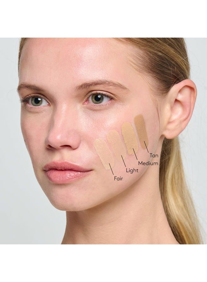 Colorescience واقي الوجه الكامل للحماية من أشعة الشمس SPF 50، تركيبة أكسيد الزنك، فاتح، 1.8 أونصة سائلة. - Image 5