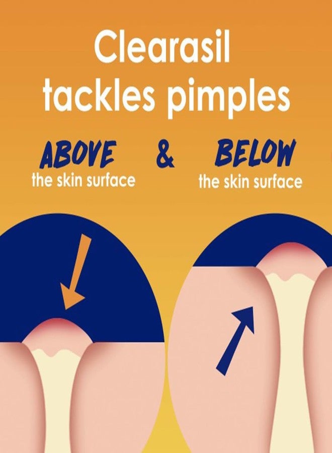 كليراسيل فوط تنظيف الوجه Clearasil Ultra 5 في 1 لعلاج حب الشباب، 90 فوطة (عبوة من قطعتين) - Image 5