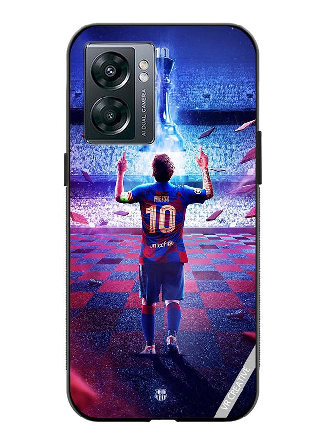 VR CREATIVE Protective Case Cover For OnePlus Nord N300 Messi Design Multicolour - Image 1