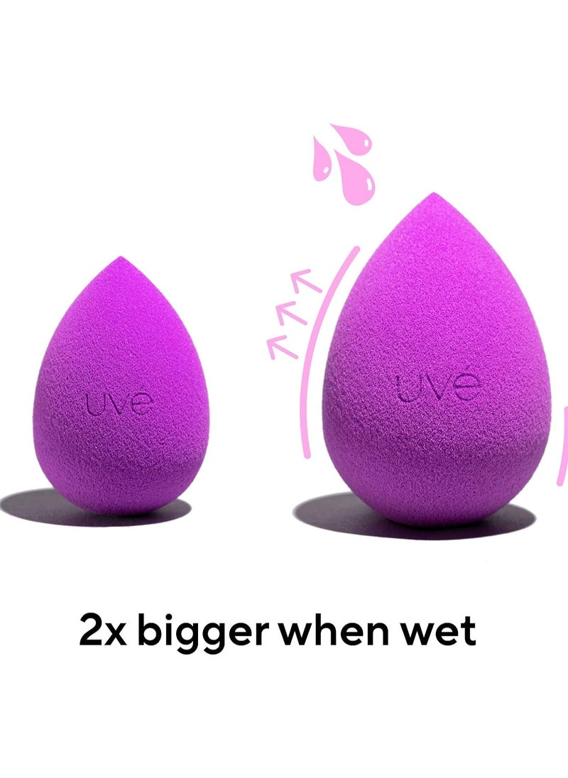 UVe - Violet Antimicrobial Makeup Sponge - Image 1