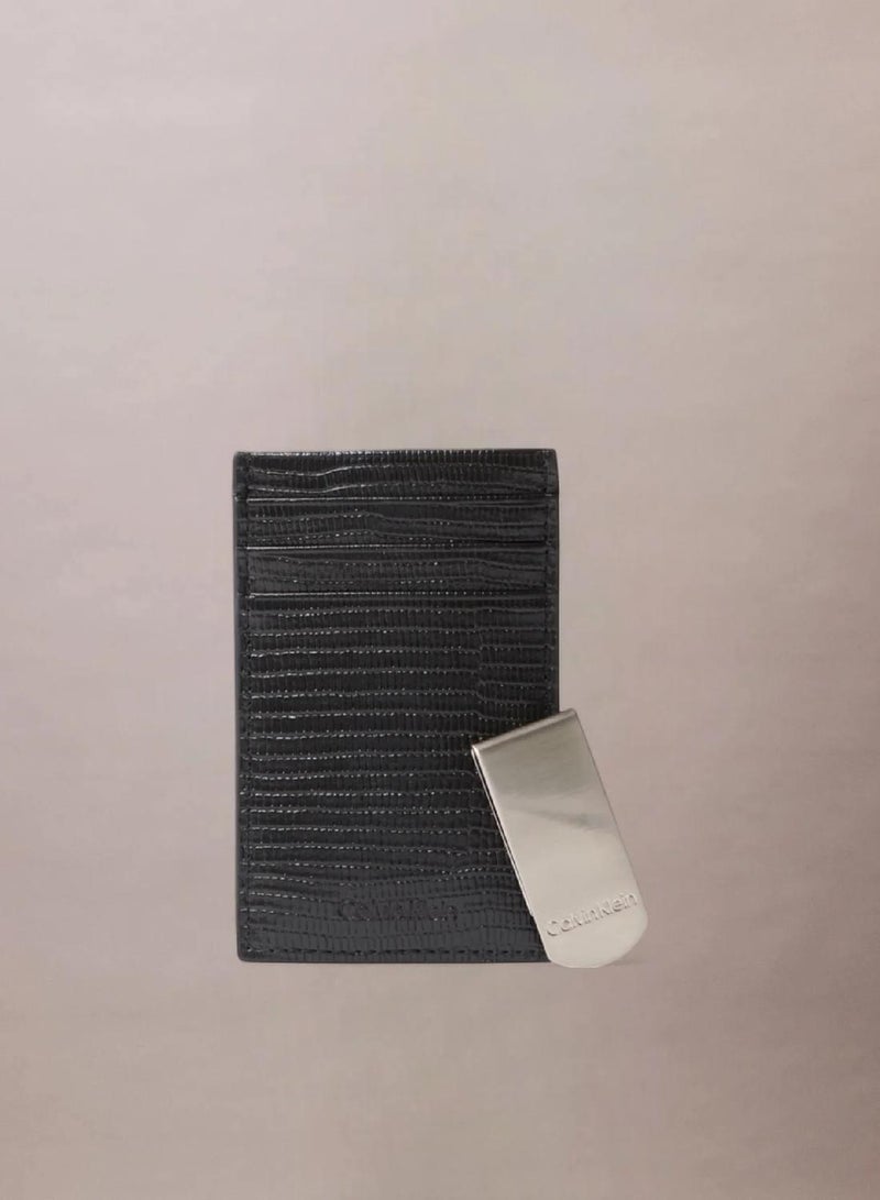 CALVIN KLEIN Leather Card Holder - Image 1