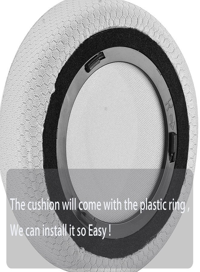 defean Upgrade VirtuosoXT Gray Thicker Earpads - Ear Cushion Compatible with Corsair Virtuoso RGB Wireless SE/Virtuoso XT Gaming Headset, Breathable, High-Density Noise Cancelling Foam, Added Thickness - Image 3