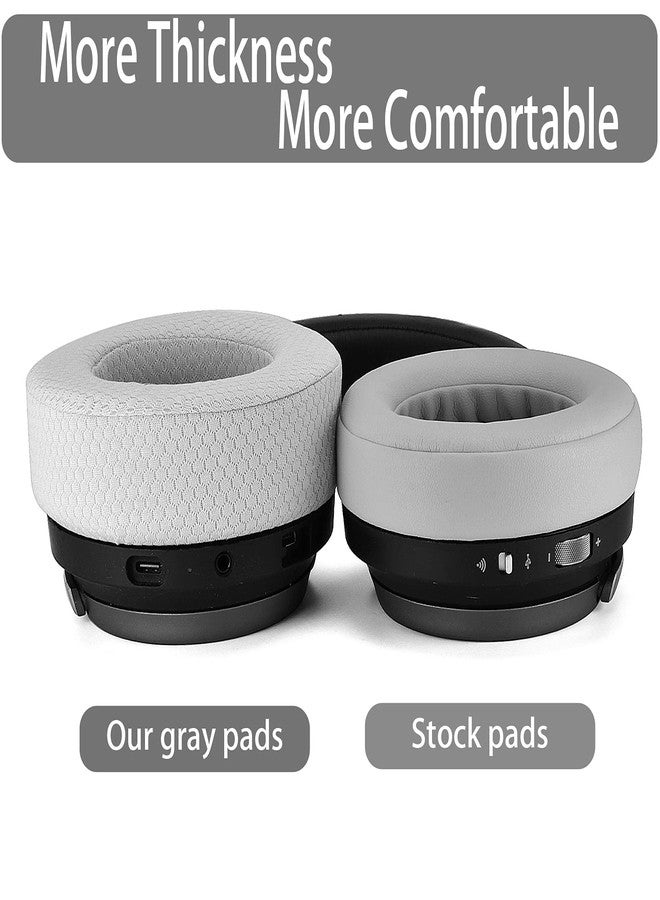defean Upgrade VirtuosoXT Gray Thicker Earpads - Ear Cushion Compatible with Corsair Virtuoso RGB Wireless SE/Virtuoso XT Gaming Headset, Breathable, High-Density Noise Cancelling Foam, Added Thickness - Image 4