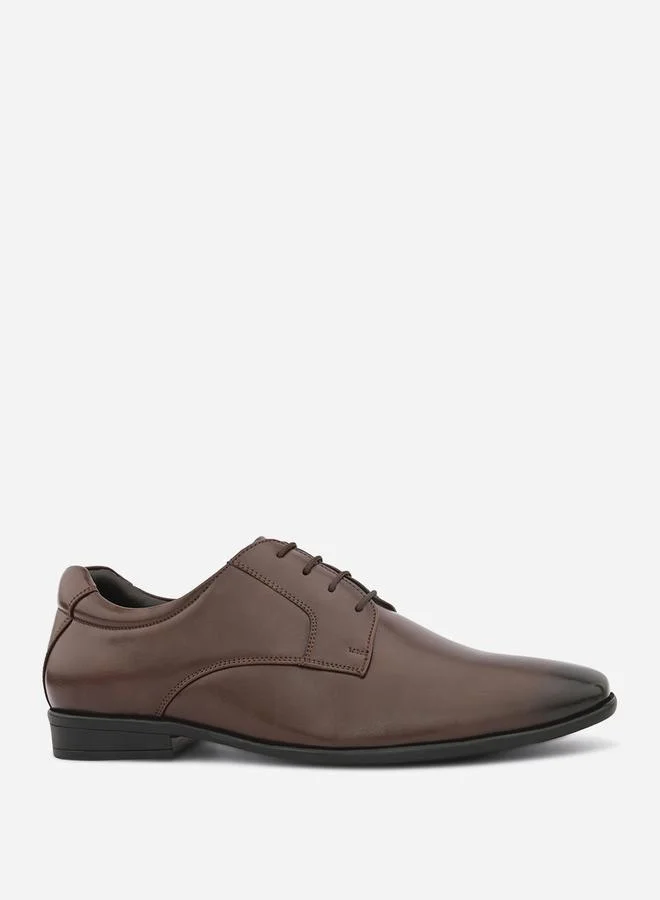 Styli Dual Tone Oxford Formal Lace Up Shoes