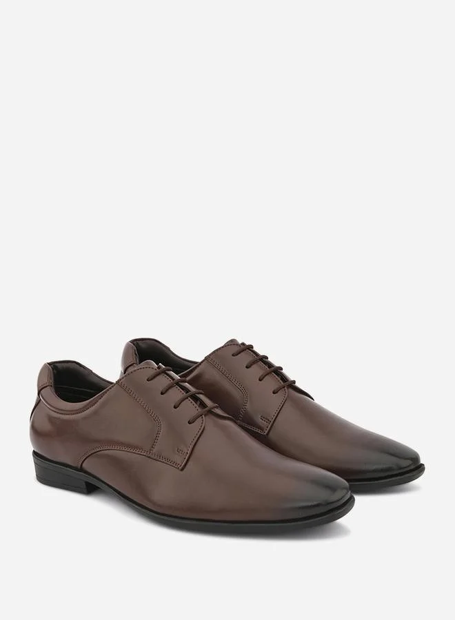 Styli Dual Tone Oxford Formal Lace Up Shoes