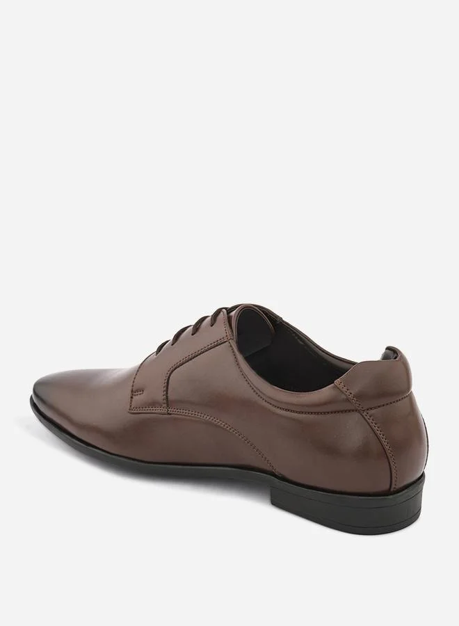 Styli Dual Tone Oxford Formal Lace Up Shoes