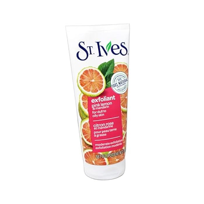 ST. Ives St Ives Scrub, Even & Bright Pink Lemon & Mandarin Orange 6 Ounce (Pack of 3) by St. Ives - Image 3