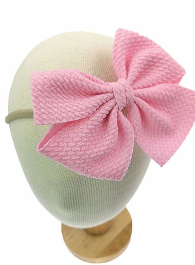 Toptim Baby Girl's Headbands and Bows for Newborn Infant Toddler Photographic Accessories 4.7" Bow (18 Pack) - Image 5