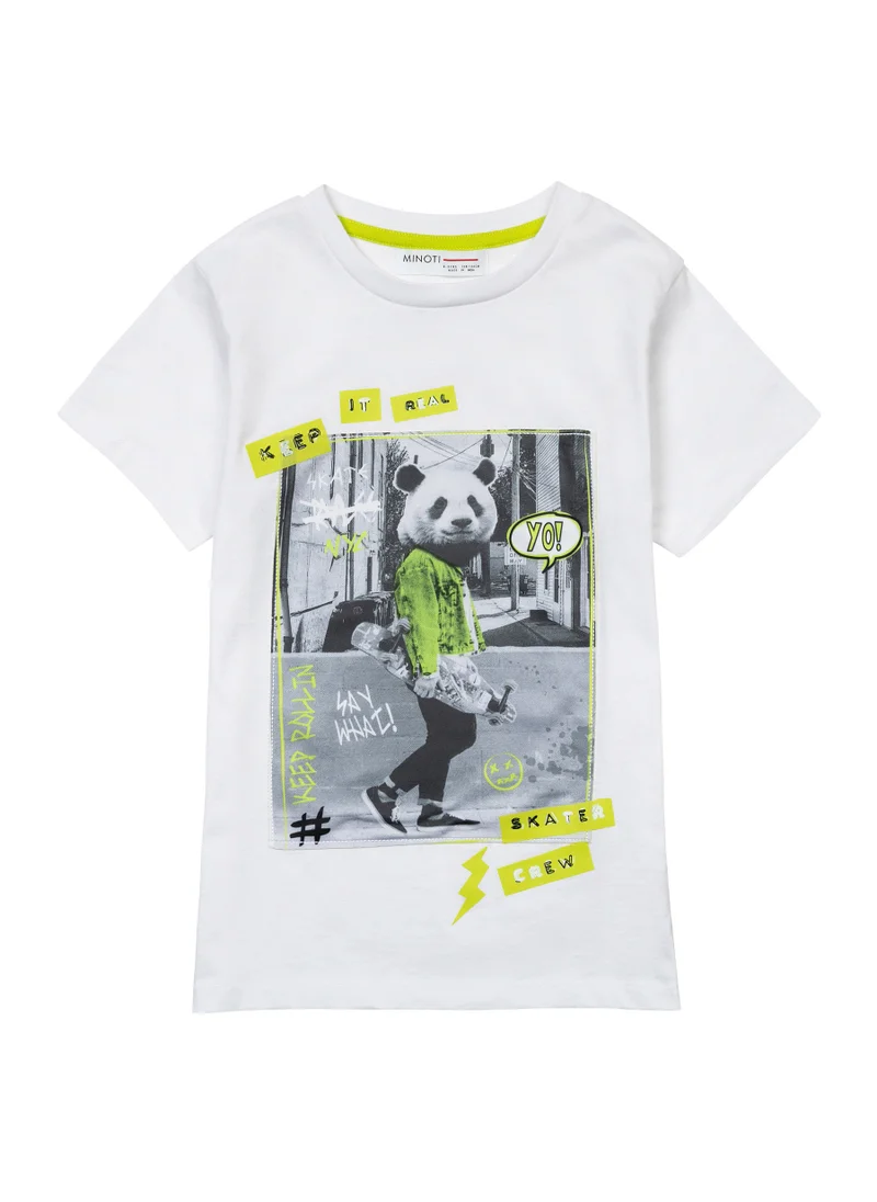 مينوتي Kids Boys Cotton T-Shirt