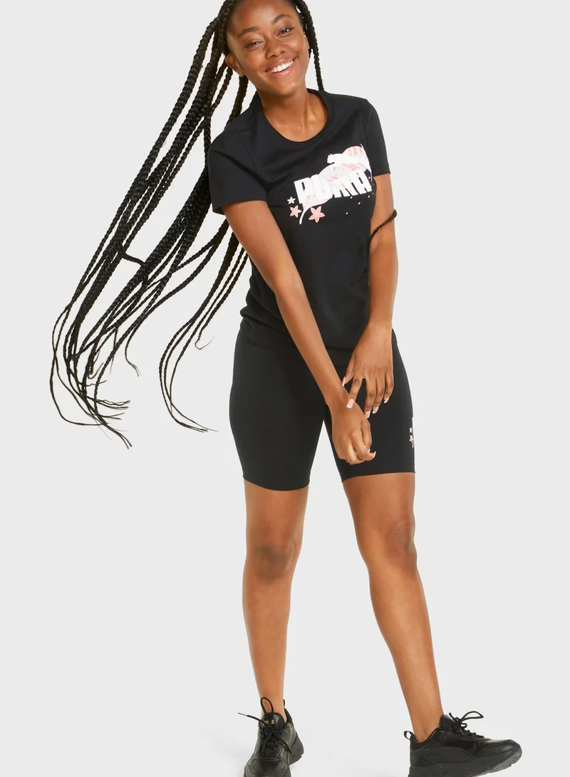 PUMA Floral Vibes Graphic T-Shirt